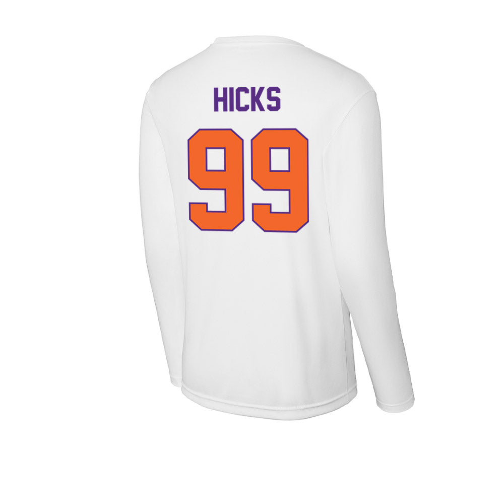 Clemson - NCAA Softball : Corri Hicks - Activewear Long Sleeve T-Shirt-1