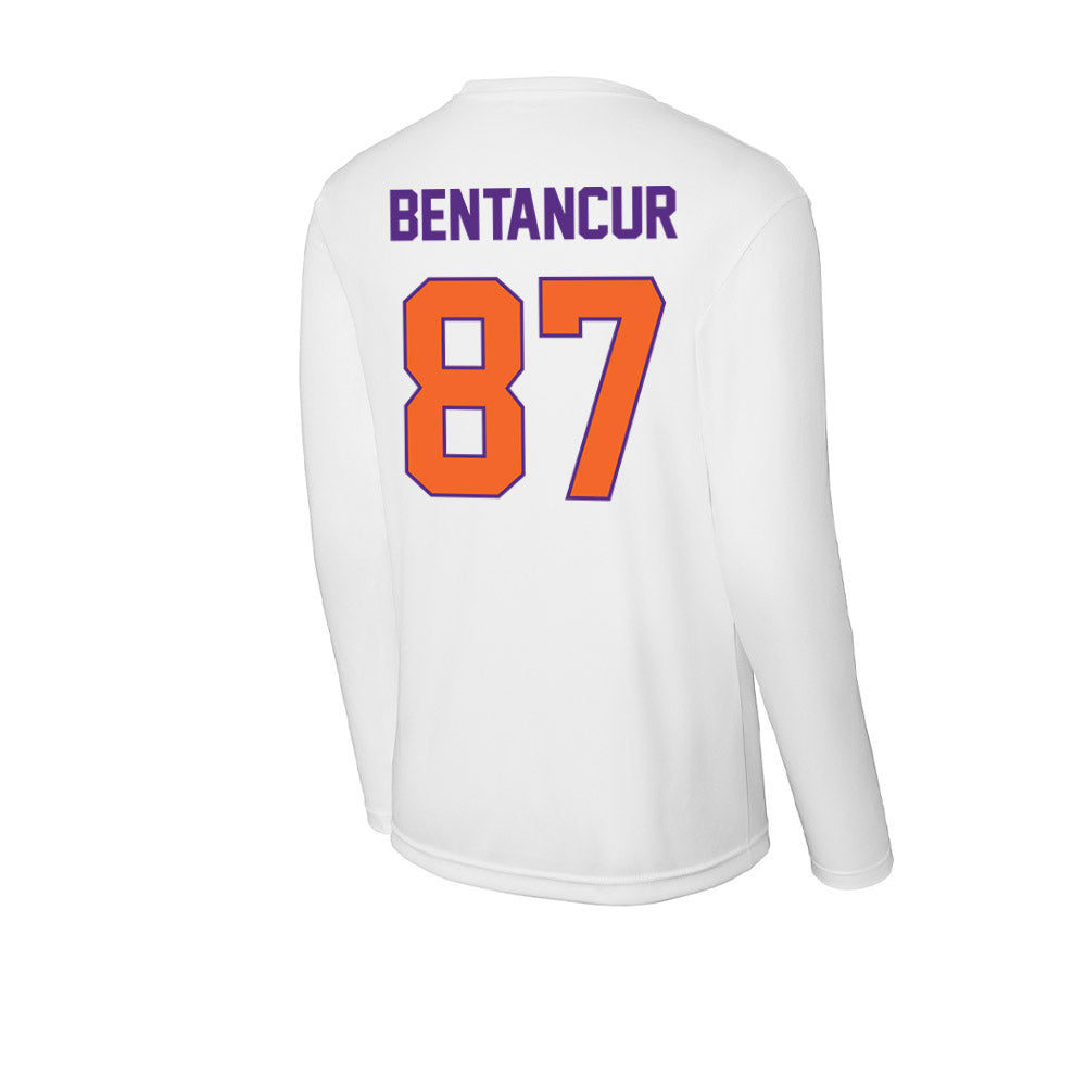 Clemson - NCAA Football : Christian Bentancur - Activewear Long Sleeve T-Shirt-1