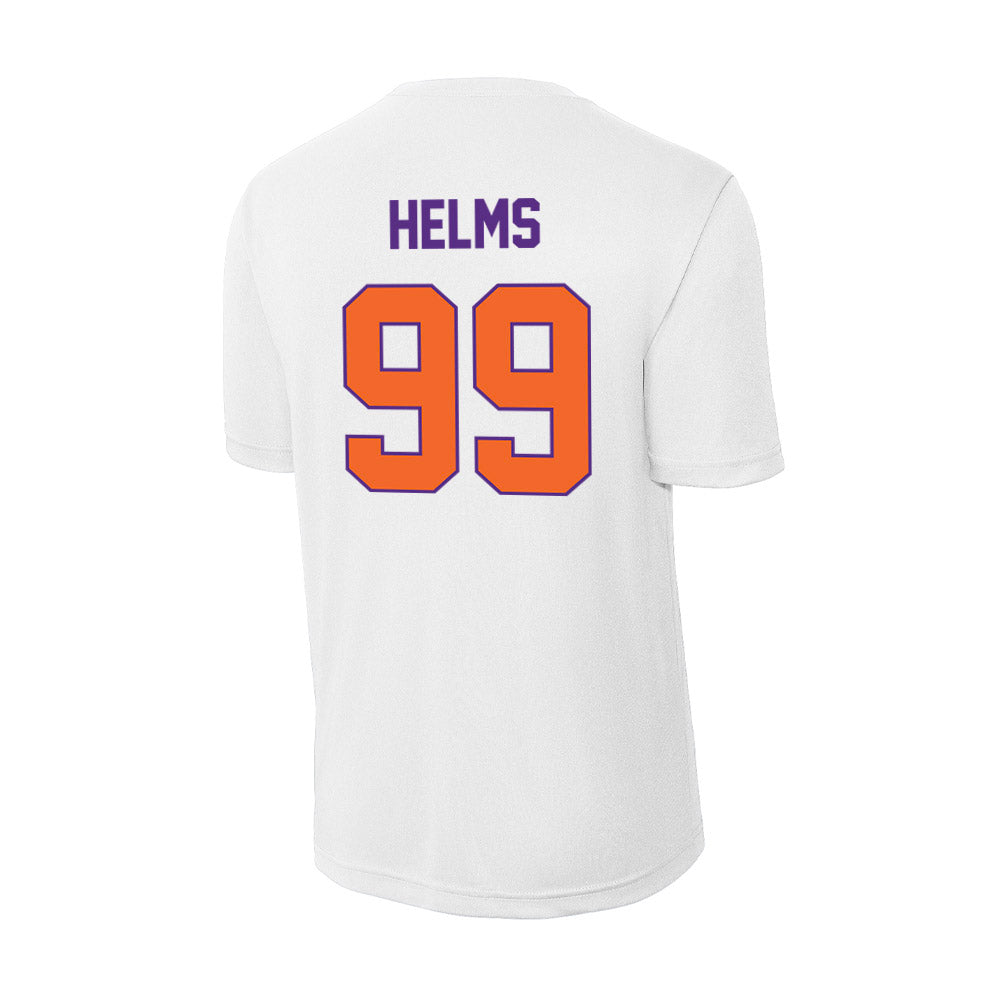 Clemson - NCAA Football : Hunter Helms - Activewear T-Shirt-1