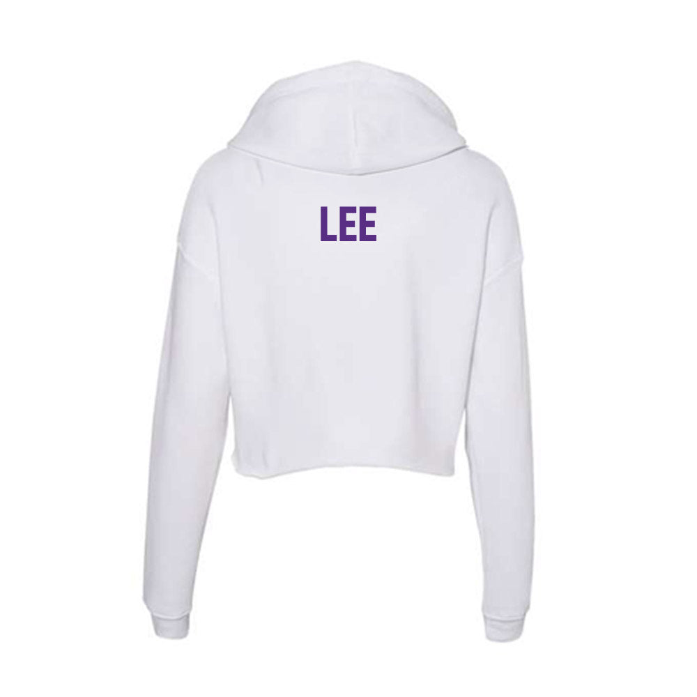 Clemson - NCAA Women's Rowing : Piper Lee - Women's Crop Fleece Hoodie-1