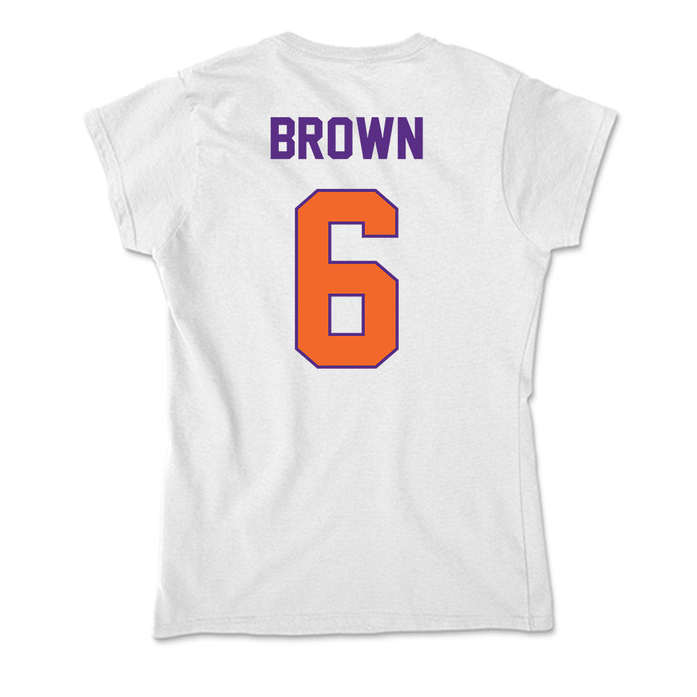 Clemson - NCAA Football : Tyler Brown - Soft Style Women’s T-Shirt-1