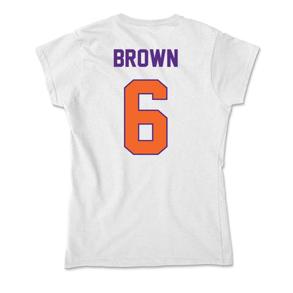 Clemson - NCAA Football : Tyler Brown - Soft Style Women’s T-Shirt-1