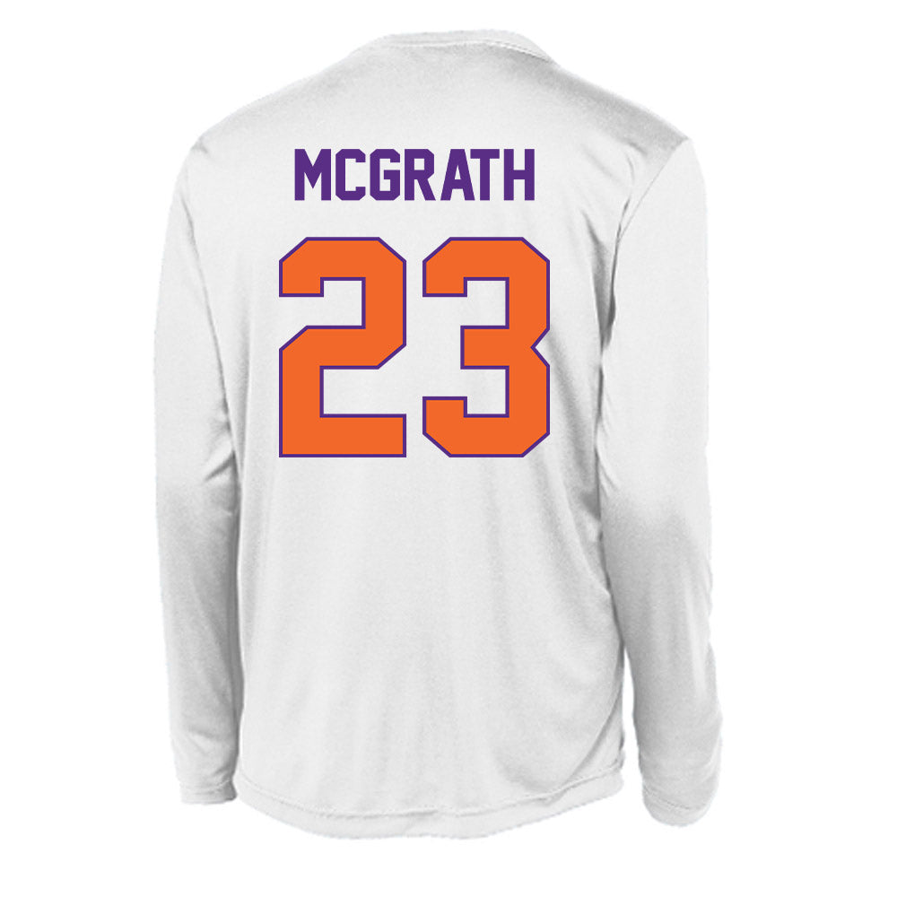 Clemson - NCAA Women's Volleyball : Mia McGrath - Activewear Long Sleeve T-Shirt