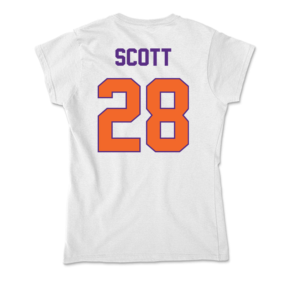 Clemson - NCAA Women's Lacrosse : Teagan Scott - Soft Style Women’s T-Shirt-1