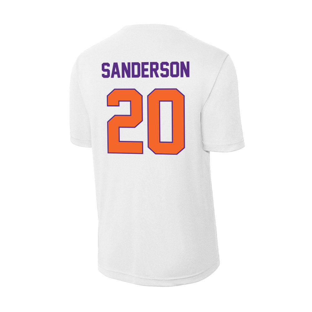 Clemson - NCAA Football : Clark Sanderson - Activewear T-Shirt-1
