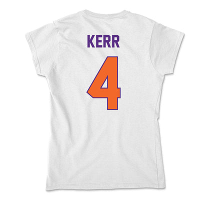 Clemson - NCAA Women's Soccer : Neely Kerr - Soft Style Women’s T-Shirt-1