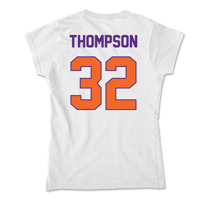 Clemson - NCAA Women's Basketball : Raven Thompson - Soft Style Women’s T-Shirt-1