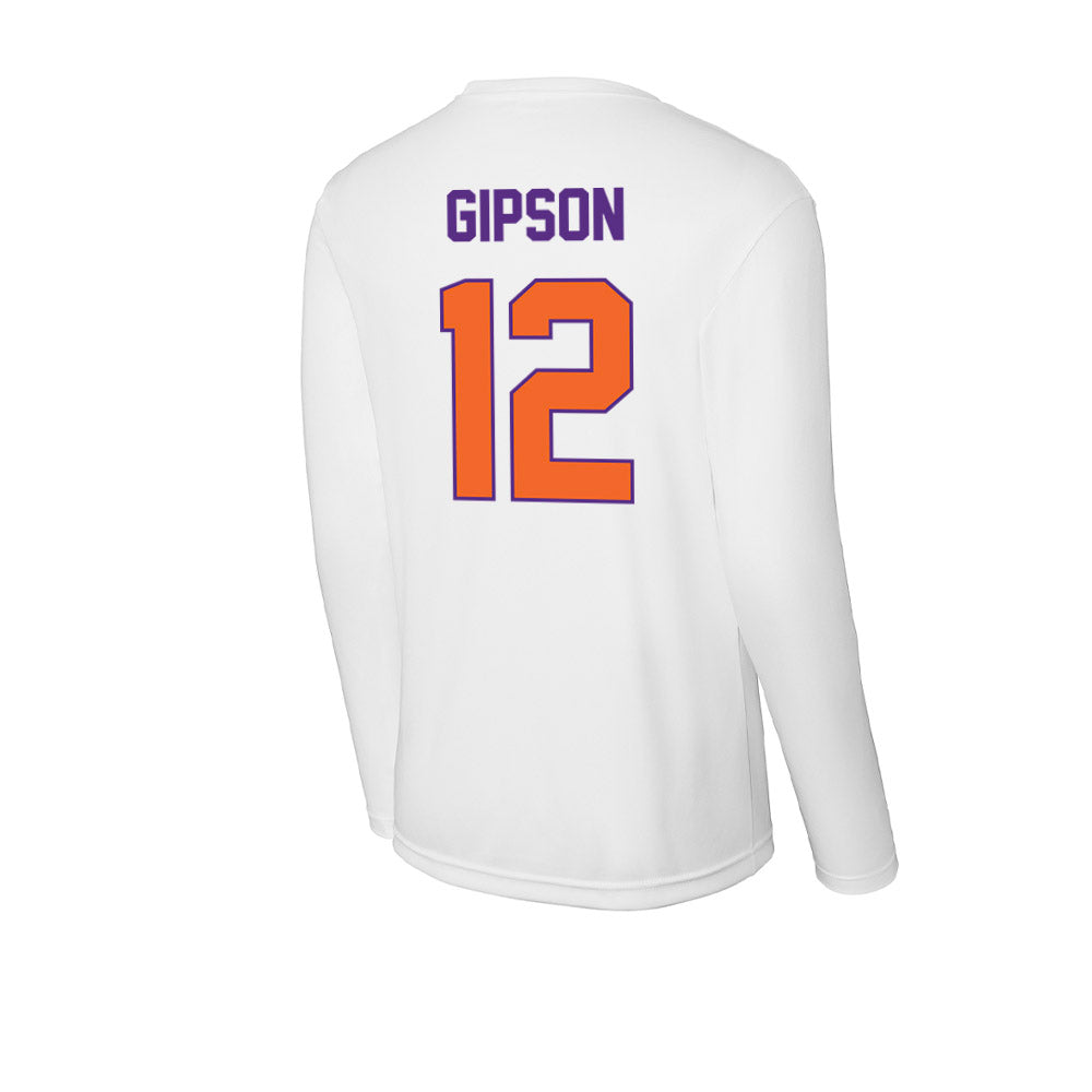 Clemson - NCAA Football : Corian Gipson - Activewear Long Sleeve T-Shirt-1