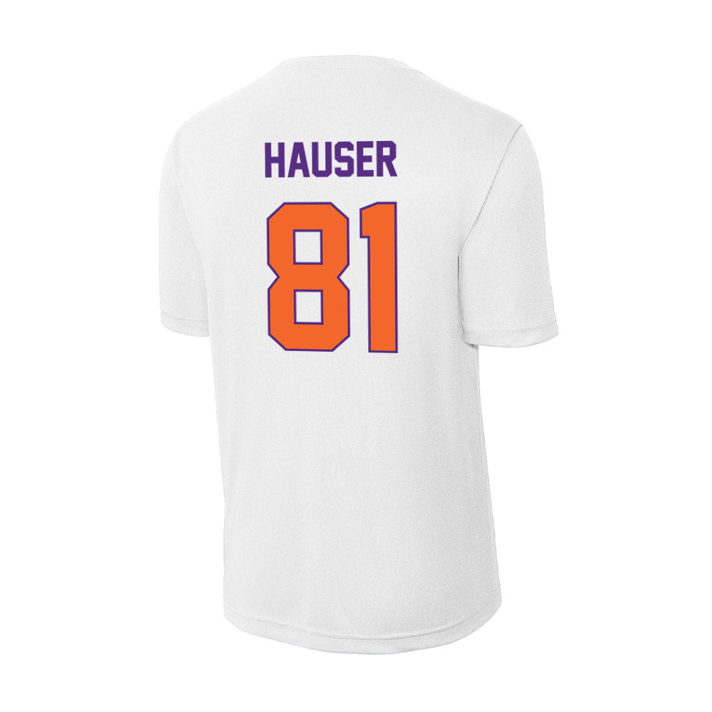 Clemson - NCAA Football : Nolan Hauser - Activewear T-Shirt-1