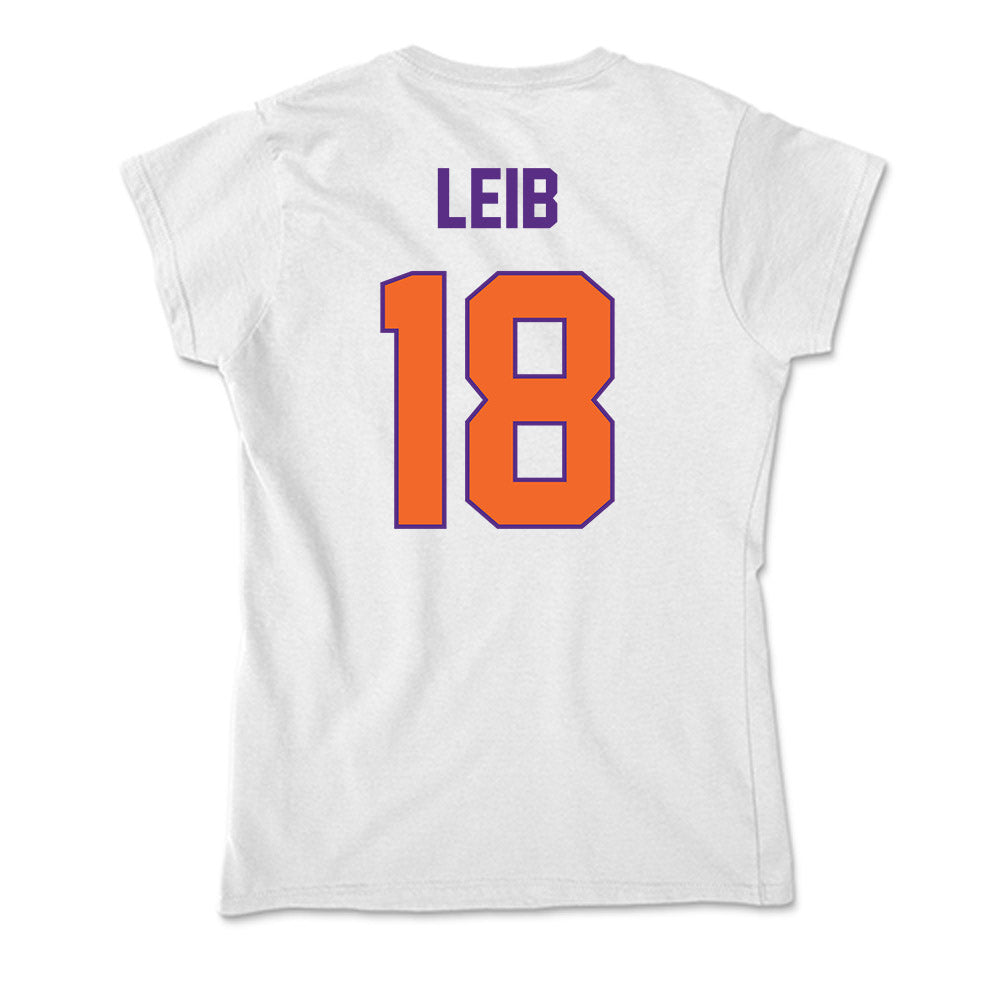 Clemson - NCAA Men's Soccer : Matthias Leib - Soft Style Women’s T-Shirt-1