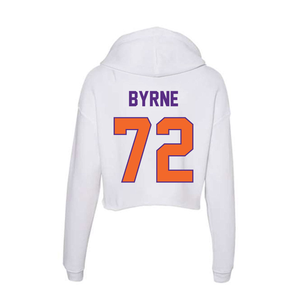 Clemson - NCAA Football : Rowan Byrne - Women's Crop Fleece Hoodie-1