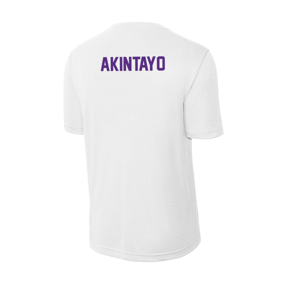 Clemson - NCAA Women's Track & Field : Christianne Akintayo - Activewear T-Shirt-1