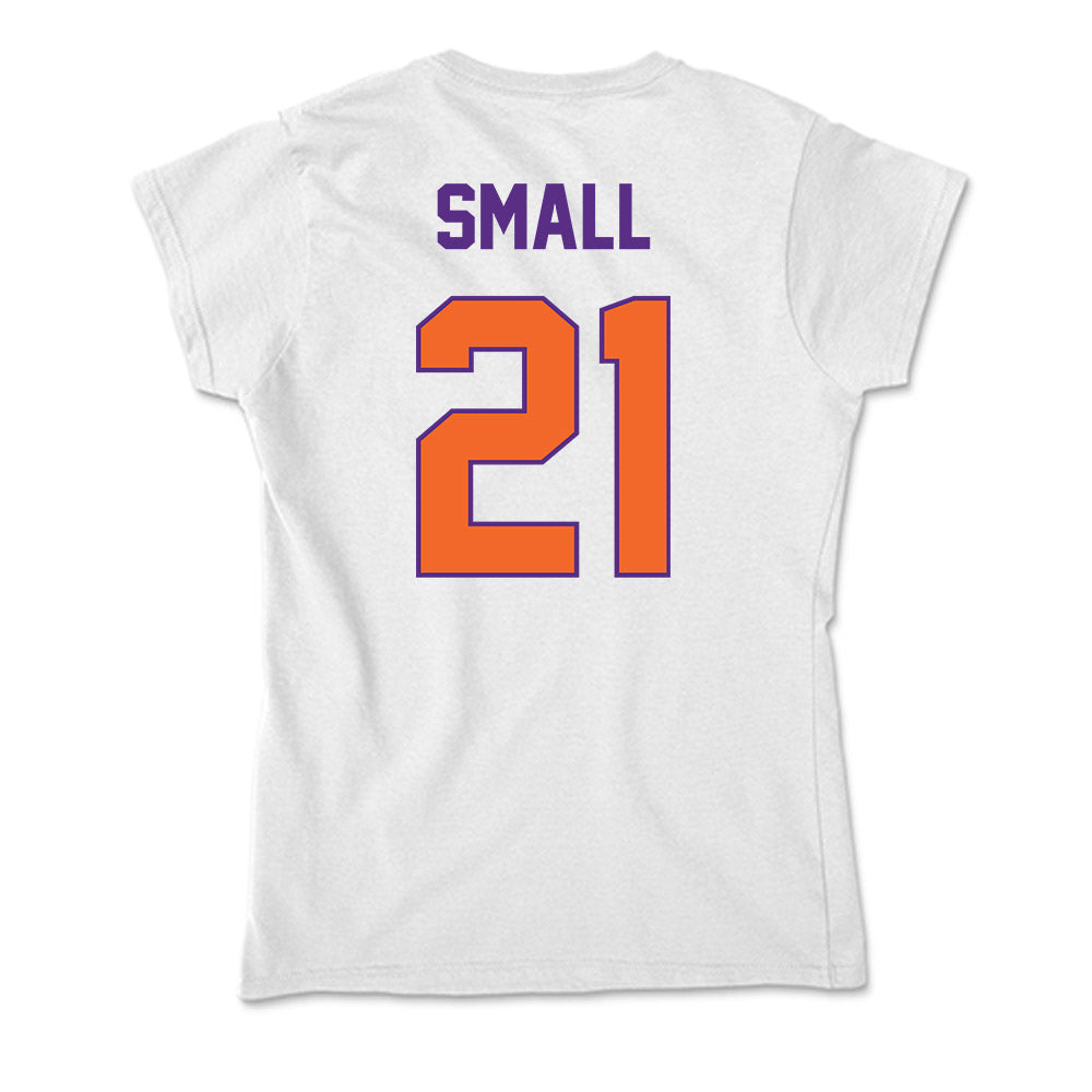 Clemson - NCAA Women's Soccer : Carla Small - Soft Style Women’s T-Shirt-1
