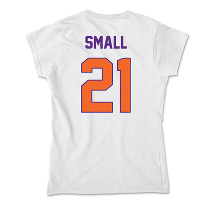 Clemson - NCAA Women's Soccer : Carla Small - Soft Style Women’s T-Shirt-1