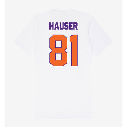 Clemson - NCAA Football : Nolan Hauser - Women's V-Neck T-Shirt-1
