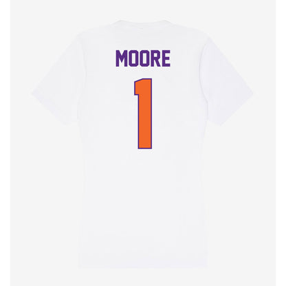 Clemson - NCAA Football : T.J. Moore - Women's V-Neck T-Shirt-1