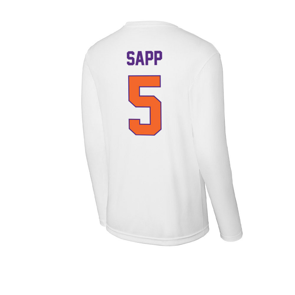 Clemson - NCAA Football : Josh Sapp - Activewear Long Sleeve T-Shirt-1