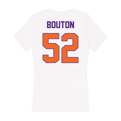 Clemson - NCAA Football : William Bouton - Women's V-Neck T-Shirt-1