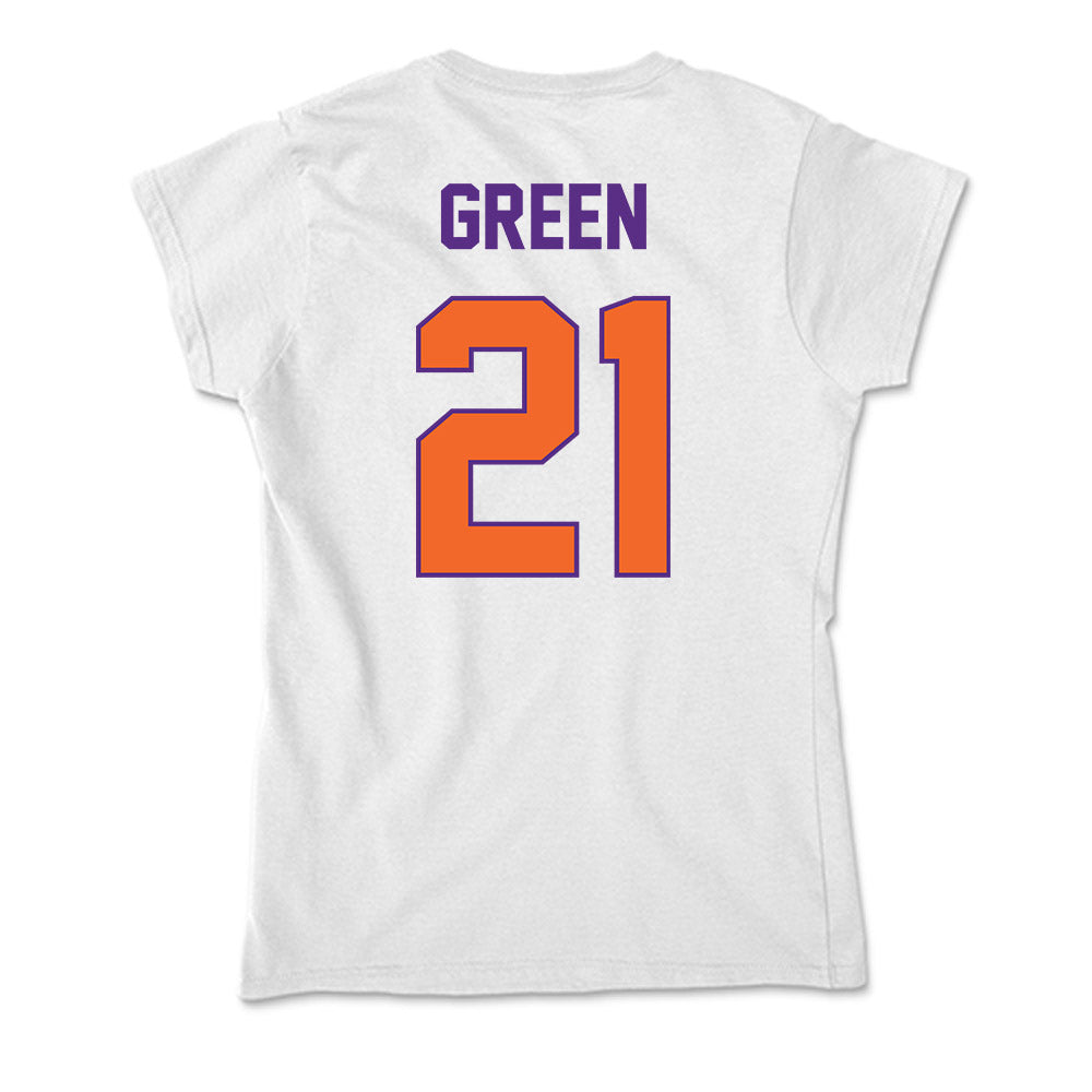 Clemson - NCAA Football : Jarvis Green - Soft Style Women’s T-Shirt-1