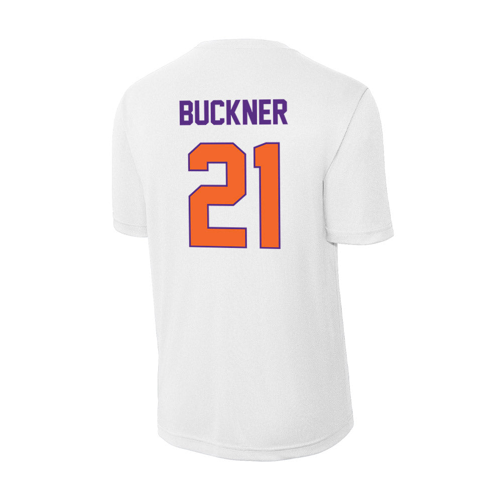 Clemson - NCAA Men's Basketball : Ace Buckner - Activewear T-Shirt-1