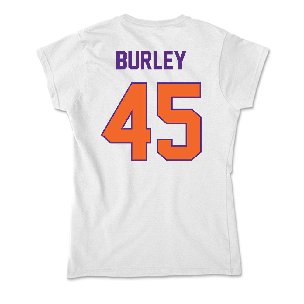 Clemson - NCAA Football : Vic Burley - Soft Style Women’s T-Shirt-1