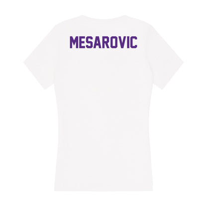 Clemson - NCAA Men's Tennis : Marko Mesarovic - Women's V-Neck T-Shirt-1