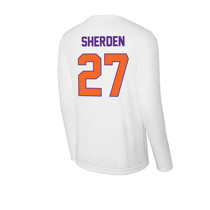 Clemson - NCAA Women's Soccer : Erin Sherden - Activewear Long Sleeve T-Shirt-1