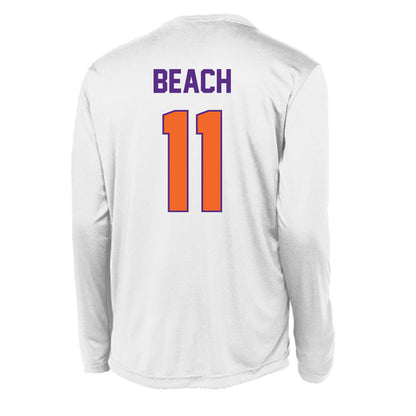 Clemson - NCAA Women's Lacrosse : Kasey Beach - Activewear Long Sleeve T-Shirt