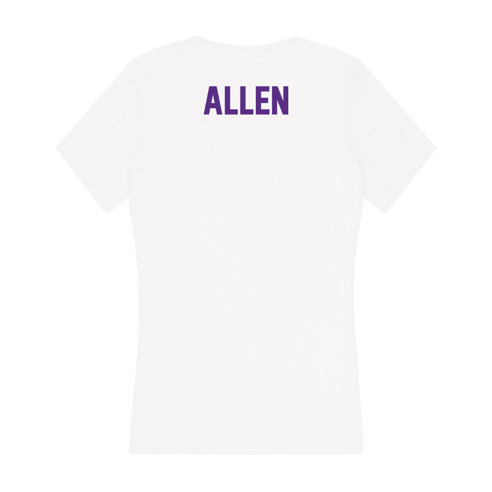 Clemson - NCAA Women's Track & Field : Ava Allen - Women's V-Neck T-Shirt-1