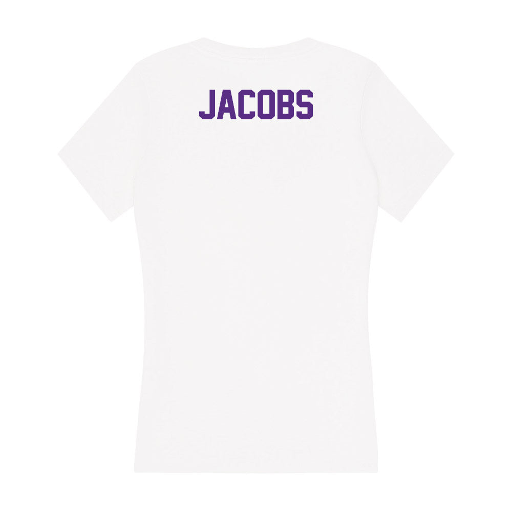 Clemson - NCAA Baseball : Austin Jacobs - Women's V-Neck T-Shirt-1