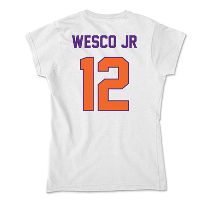 Clemson - NCAA Football : Bryant Wesco Jr - Soft Style Women’s T-Shirt-1