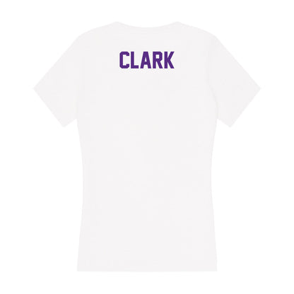 Clemson - NCAA Women's Gymnastics : Gabrielle Clark - Women's V-Neck T-Shirt-1