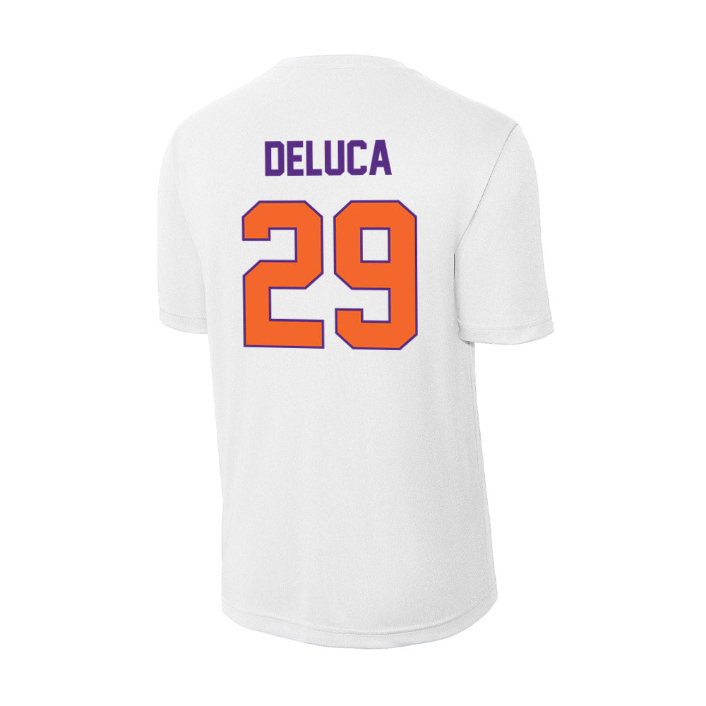 Clemson - NCAA Women's Lacrosse : Tessa DeLuca - Activewear T-Shirt-1