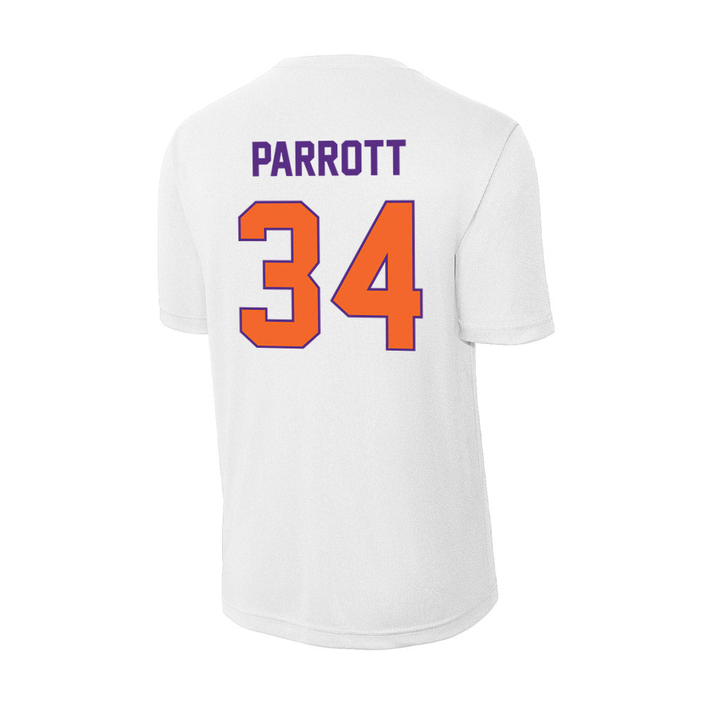 Clemson - NCAA Women's Soccer : Maddie Parrott - Activewear T-Shirt-1