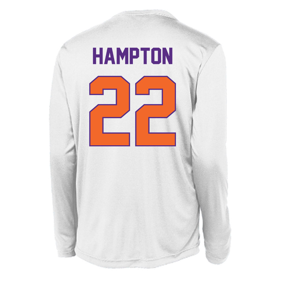 Clemson - NCAA Men's Soccer : Aiden Hampton - Activewear Long Sleeve T-Shirt