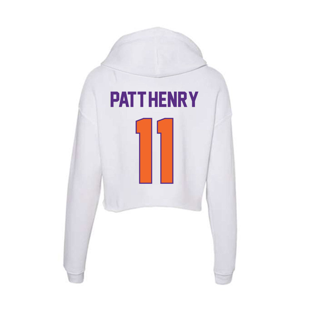 Clemson - NCAA Football : Olsen Patt-Henry - Women's Crop Fleece Hoodie-1