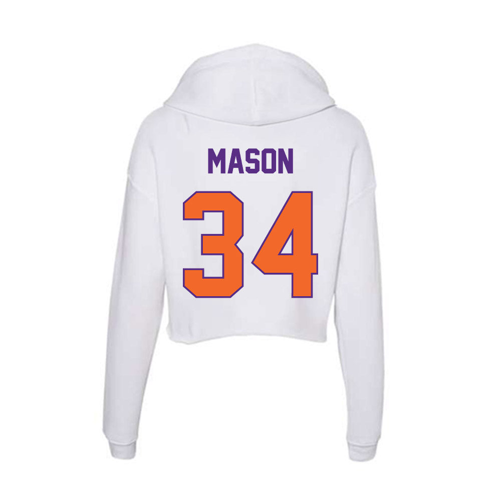 Clemson - NCAA Football : Armon Mason - Women's Crop Fleece Hoodie-1