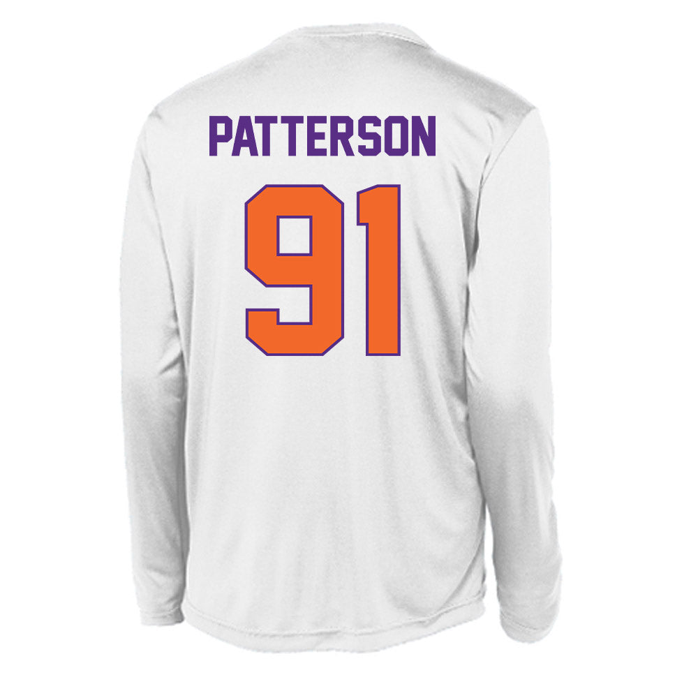 Clemson - NCAA Football : Zaire Patterson - Activewear Long Sleeve T-Shirt