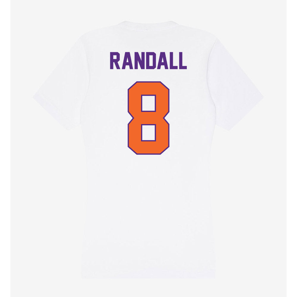 Clemson - NCAA Football : Adam Randall - Women's V-Neck T-Shirt-1
