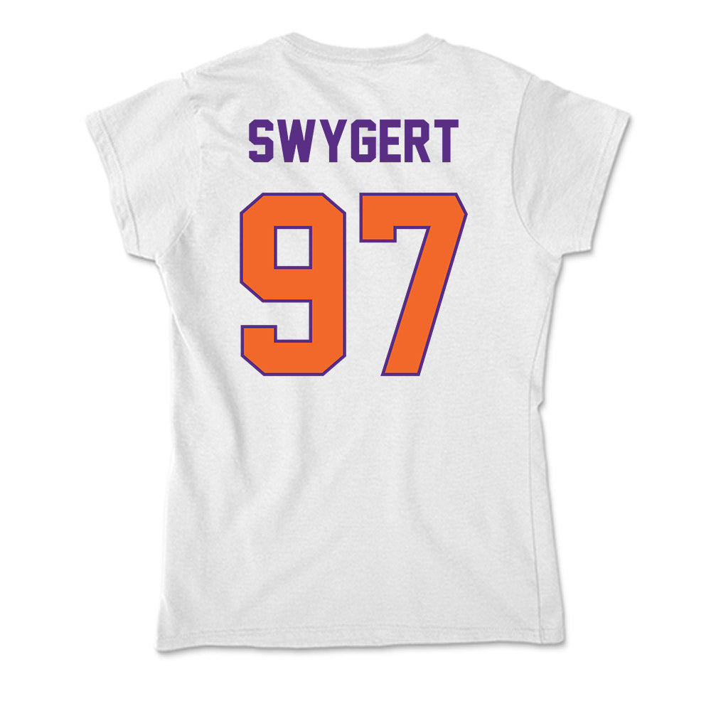Clemson - NCAA Football : Patrick Swygert - Soft Style Women’s T-Shirt-1