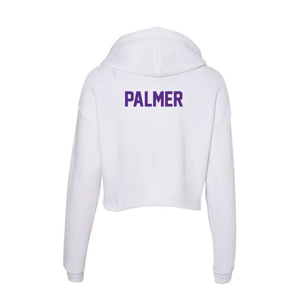 Clemson - NCAA Men's Track & Field : Isaiah Palmer - Women's Crop Fleece Hoodie-1