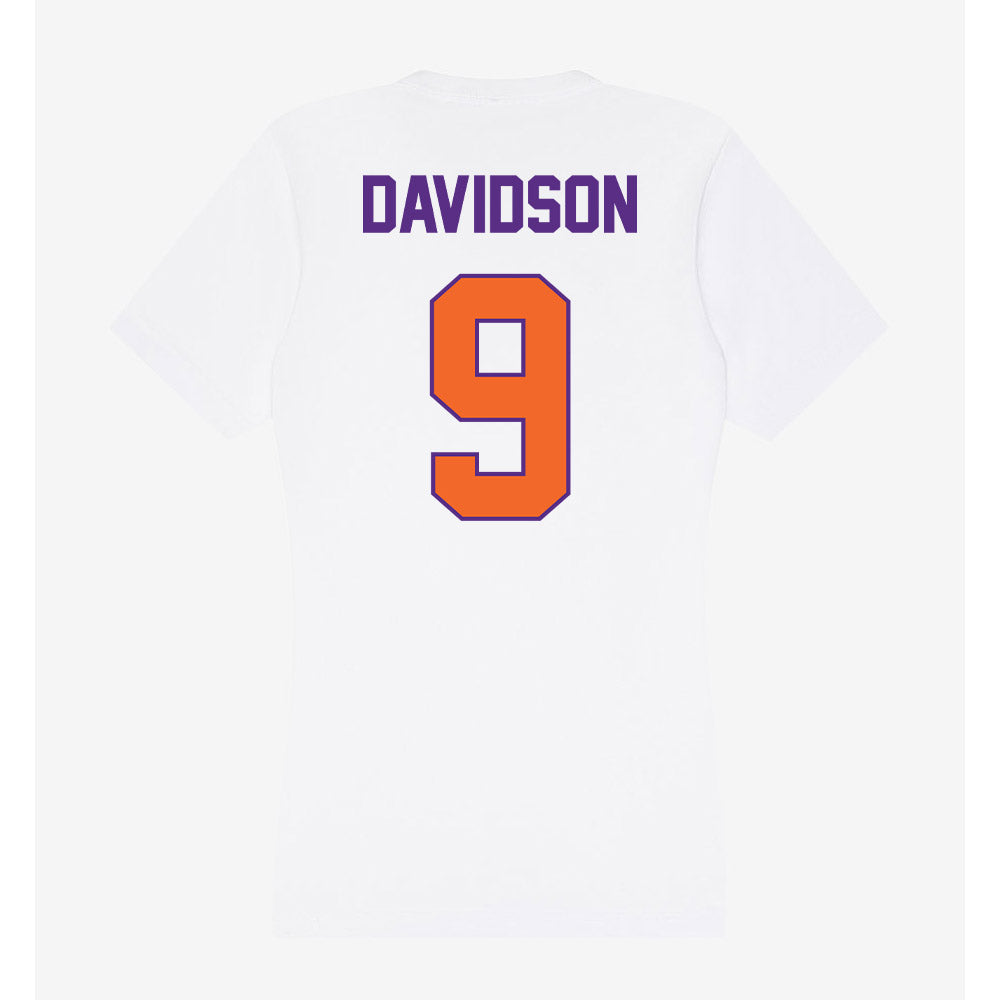 Clemson - NCAA Football : Gideon Davidson - Women's V-Neck T-Shirt-1