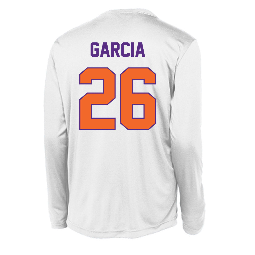 Clemson - NCAA Men's Soccer : Marco Garcia - Activewear Long Sleeve T-Shirt