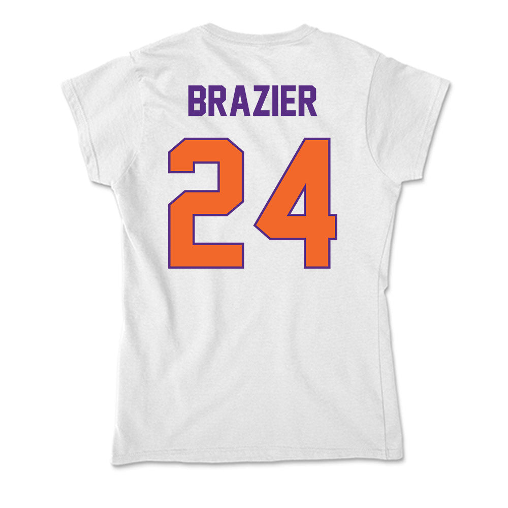 Clemson - NCAA Women's Lacrosse : Shannon Brazier - Soft Style Women’s T-Shirt-1