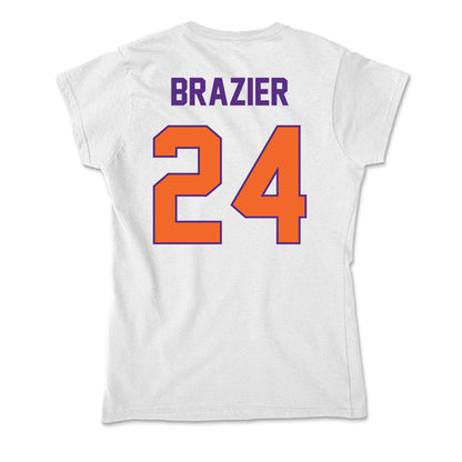 Clemson - NCAA Women's Lacrosse : Shannon Brazier - Soft Style Women’s T-Shirt-1