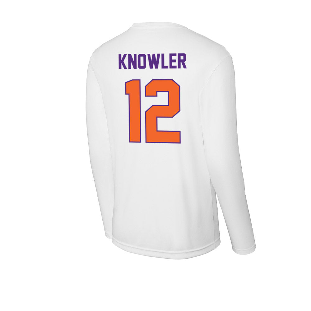 Clemson - NCAA Softball : Julia Knowler - Activewear Long Sleeve T-Shirt-1