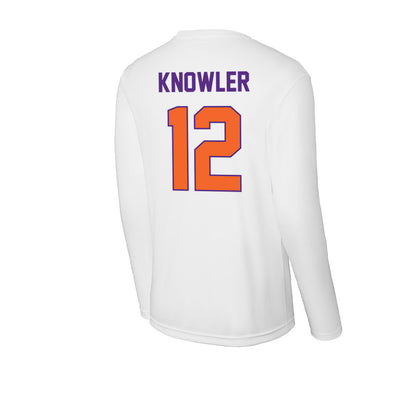 Clemson - NCAA Softball : Julia Knowler - Activewear Long Sleeve T-Shirt-1
