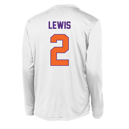 Clemson - NCAA Football : Shelton Lewis - Activewear Long Sleeve T-Shirt