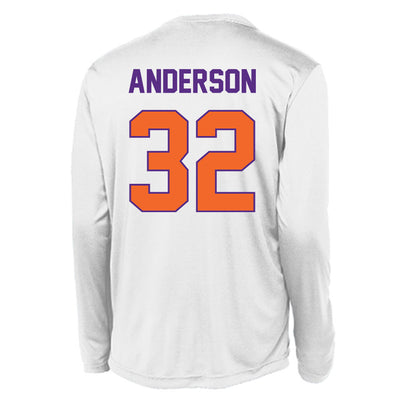 Clemson - NCAA Football : Jamal Anderson - Activewear Long Sleeve T-Shirt