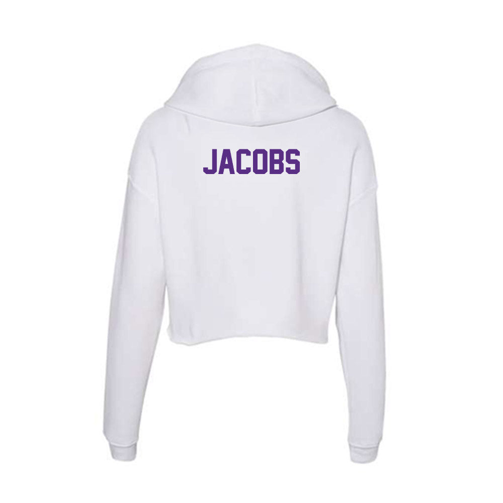 Clemson - NCAA Baseball : Austin Jacobs - Women's Crop Fleece Hoodie-1